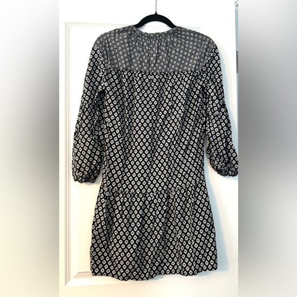 Joie Hagi Long-Sleeve Printed Short Dress - Picture 8 of 10